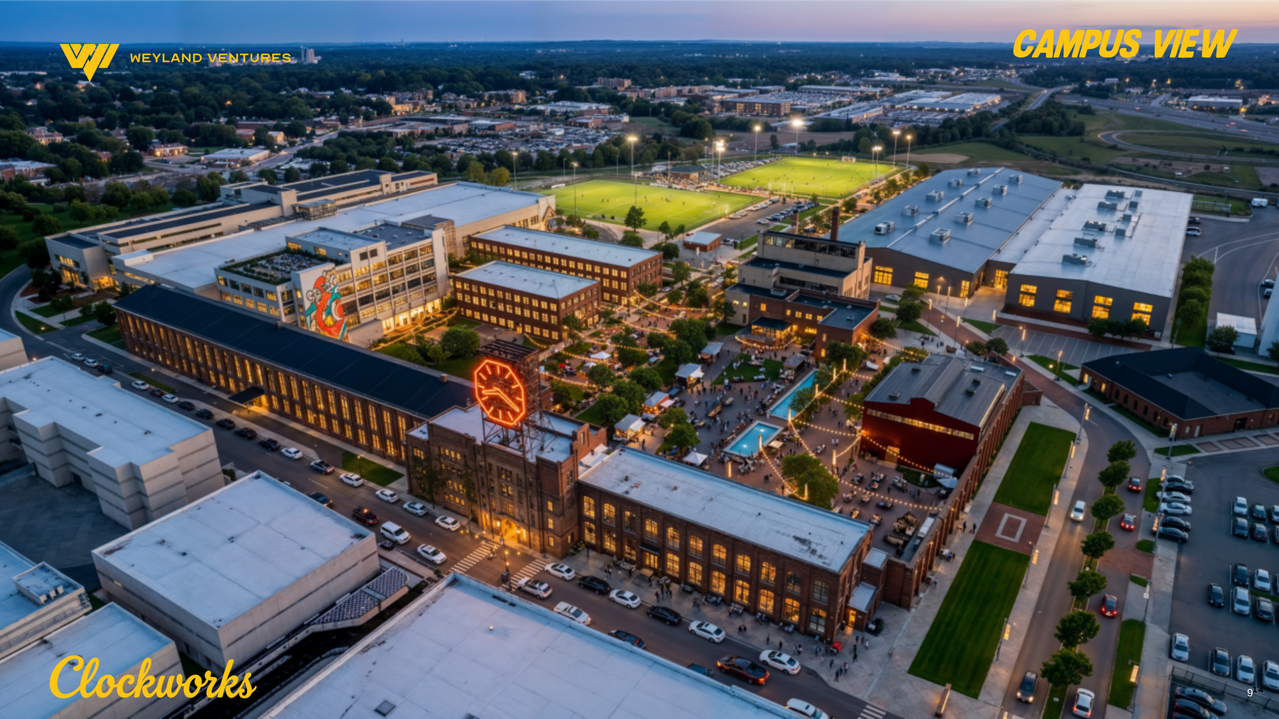 Clockworks Campus View Rendering Clockworks Clarksville Indiana